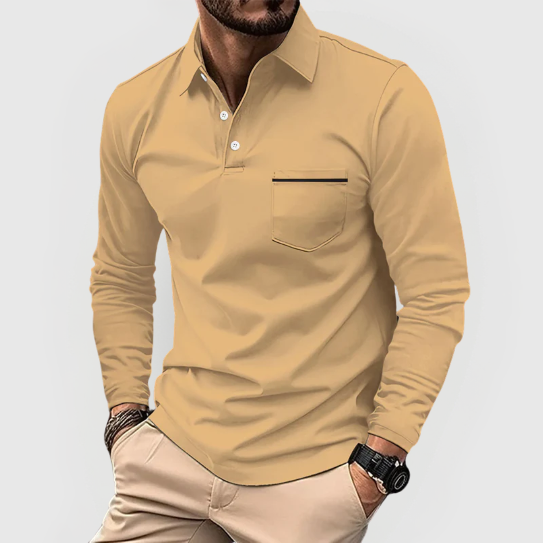 rafaele™ | Polo elegante e comoda con taschino pratico