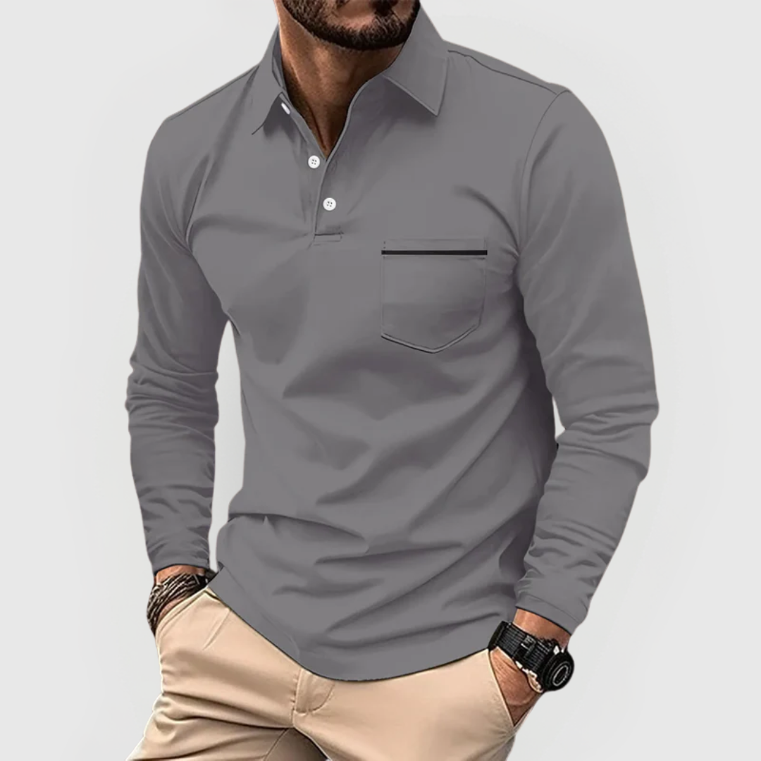 rafaele™ | Polo elegante e comoda con taschino pratico