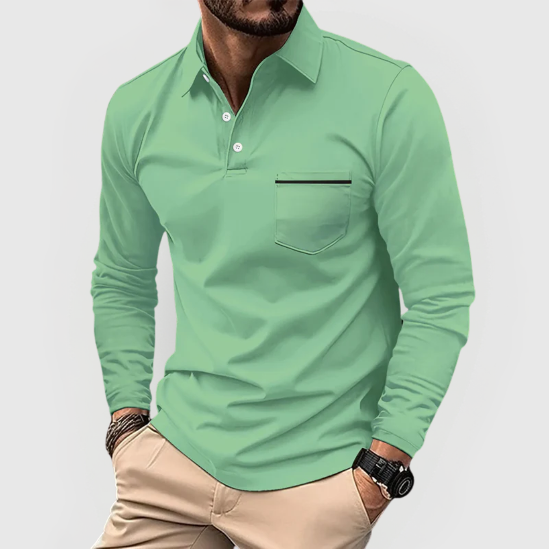 rafaele™ | Polo elegante e comoda con taschino pratico