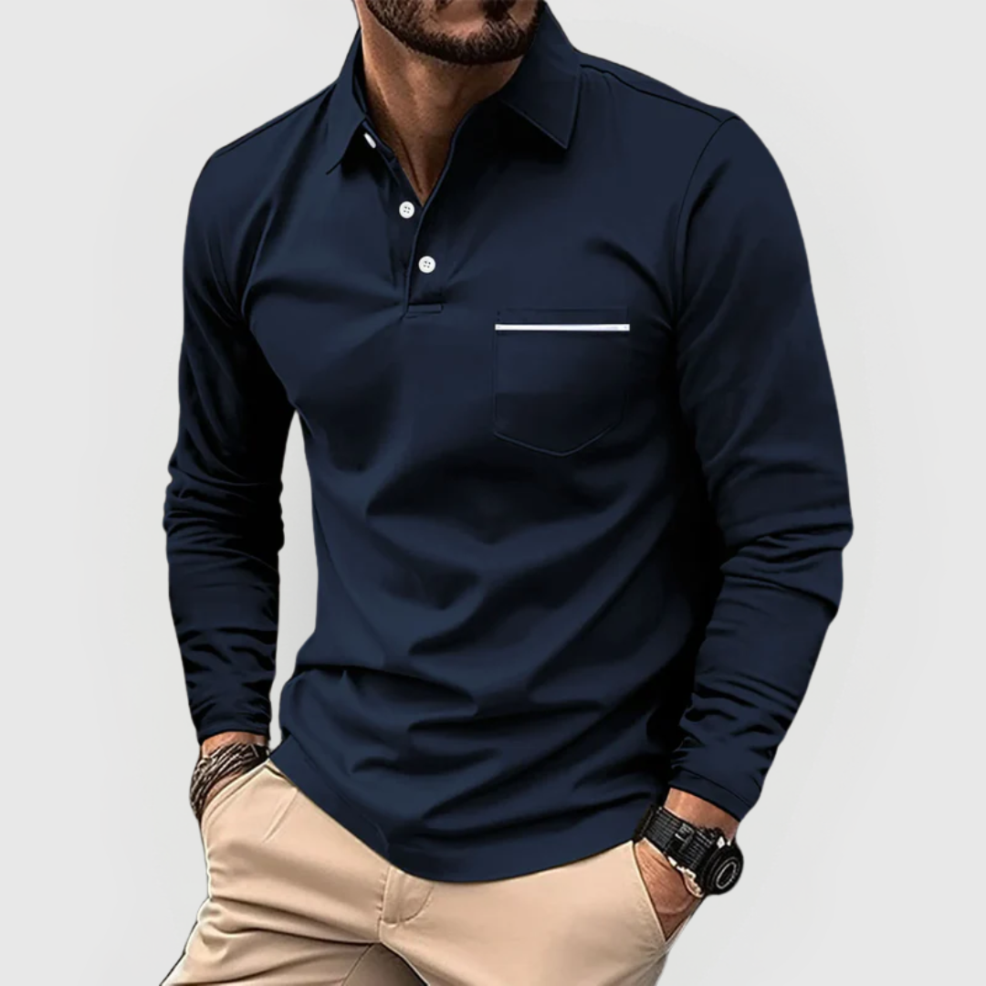 rafaele™ | Polo elegante e comoda con taschino pratico