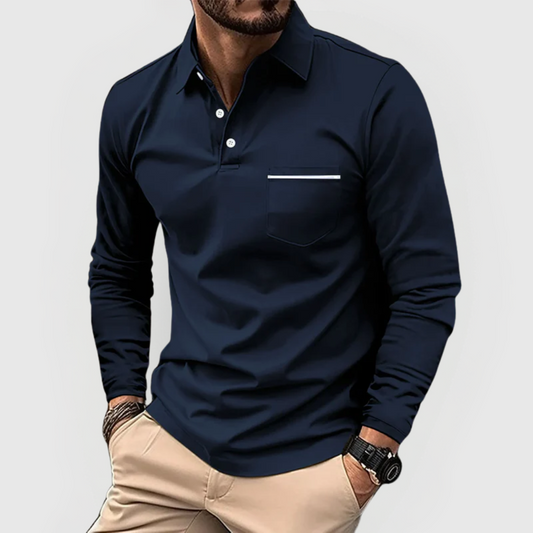 rafaele™ | Polo elegante e comoda con taschino pratico