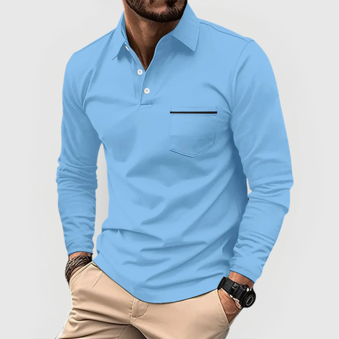 rafaele™ | Polo elegante e comoda con taschino pratico