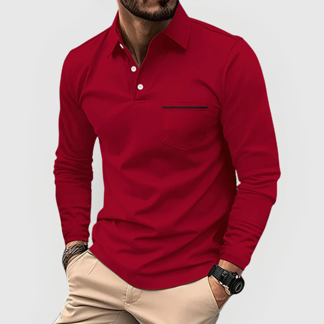 rafaele™ | Polo elegante e comoda con taschino pratico