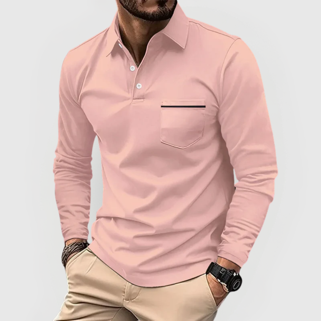 rafaele™ | Polo elegante e comoda con taschino pratico