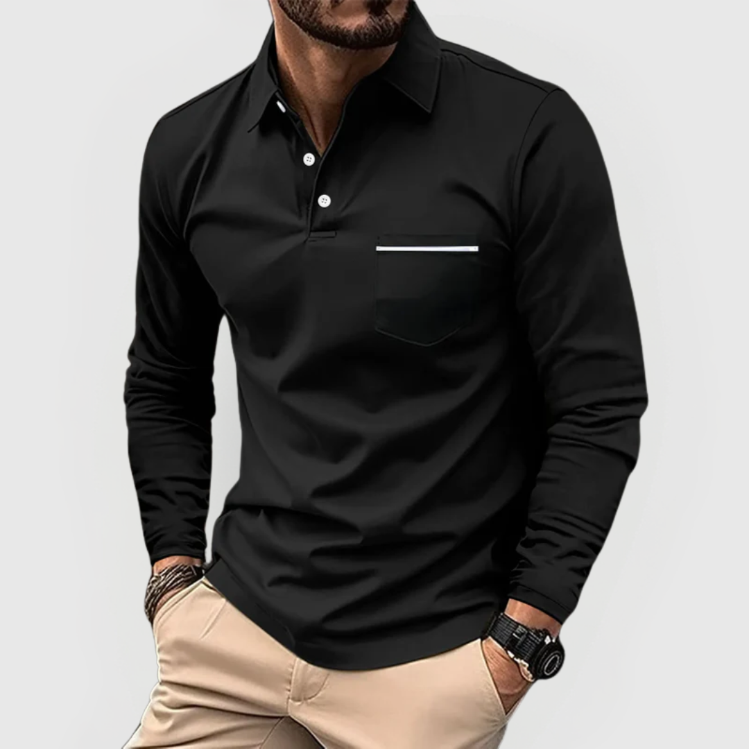 rafaele™ | Polo elegante e comoda con taschino pratico