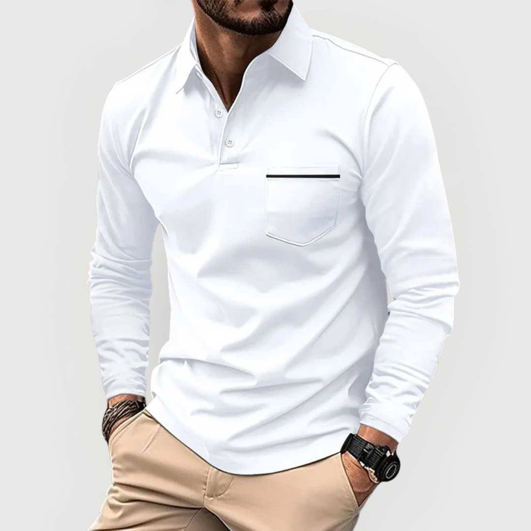 rafaele™ | Polo elegante e comoda con taschino pratico