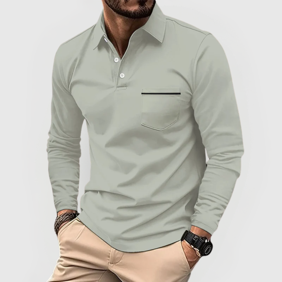 rafaele™ | Polo elegante e comoda con taschino pratico